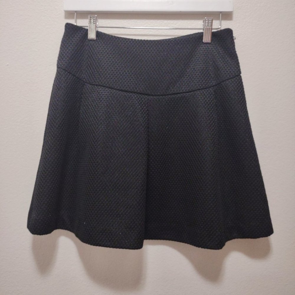 Trouve Black A Line Swing Skirt small